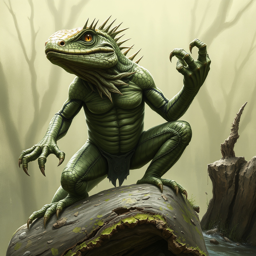 Lizard Man of Scape Ore Swamp